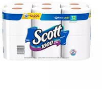 unscented bathroom tissue