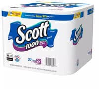unscented bathroom tissue