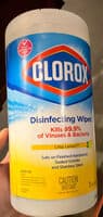 Disinfecting wipes