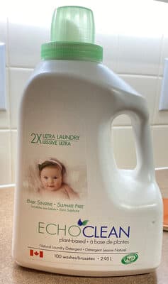 Baby Sensitive • Sulphate Free Echo Clean • 2X Concentrated Laundry Detergent
