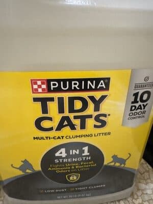 Tidy Cats Multi Cat Clumping Litter 4 in 1 Strength