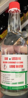 Eau de lessive