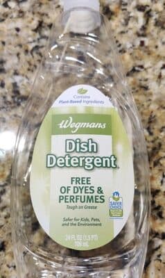 Dye and Perfume free dish detergent