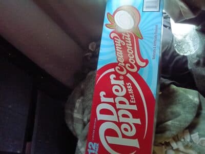 Dr pepper creamy coconut limited edition