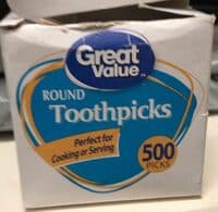 Round Toothpicks