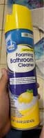 Foaming bathroom cleaner