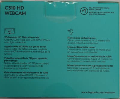 C310 HD Webcam