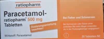 Paracetamol 500 mg