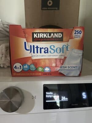Kirkland dryer sheets
