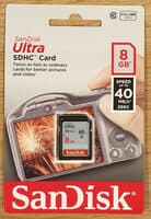 Ultra SDHC Card 8Gb