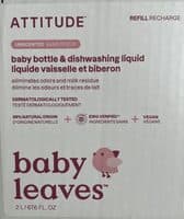 Unscented Baby Bottle & Dishwashing Liquid