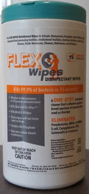 Flex Wipes Disinfectant Wipes