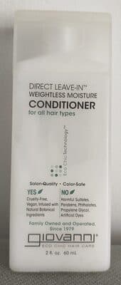 DIRECT LEAVE-IN Weightless Moisture Conditioner for all hair types
