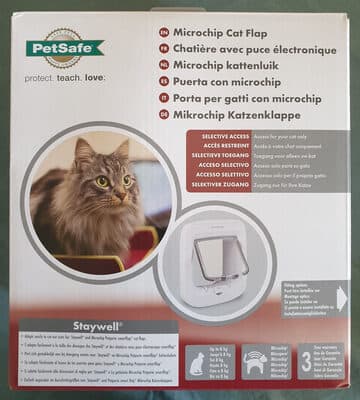 Chatière avec puce électronique