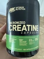 Micronized Creatine Capsules