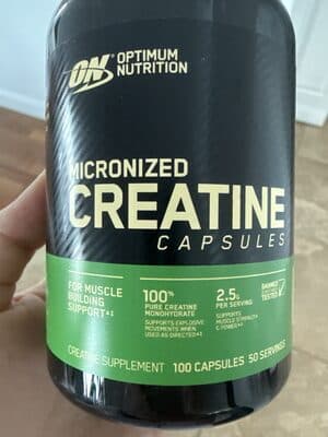 Micronized Creatine Capsules