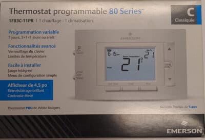 Thermostat programmable 80 Series