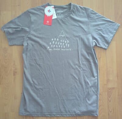 T-shirt homme taupe - pas perdu