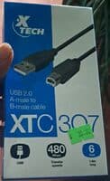 Cable USB 2.0 A-male to B-male