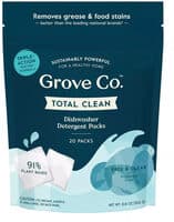 Total Clean Dishwasher Detergent Packs - Free & Clear