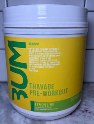 Lemon Lime Thavage Preworkout