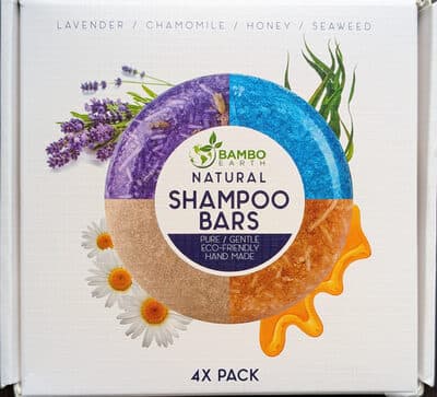 Solid Shampoo Bar And Conditionerg Effect Hair Soap – 4 Pack