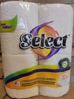 Embossed white bathroom tissue
