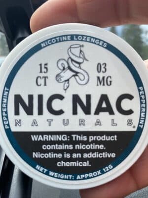 Nic Nac Naturals Peppermint Lozenges