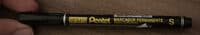 Pentel Permanent Marker Fine Point black