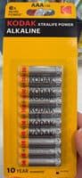AAA batterier