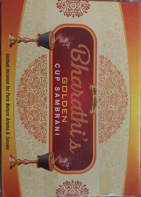 Bharathi's Golden Cup Sambrani