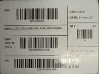 C270 HD Webcam