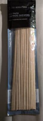 100 Pack Bamboo Skewers