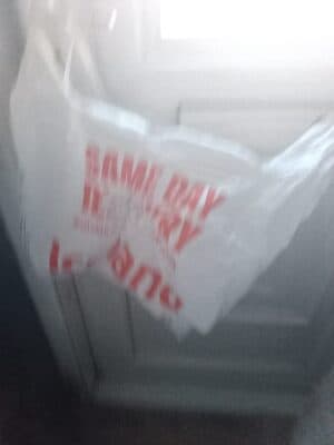 Iceland plastic bag