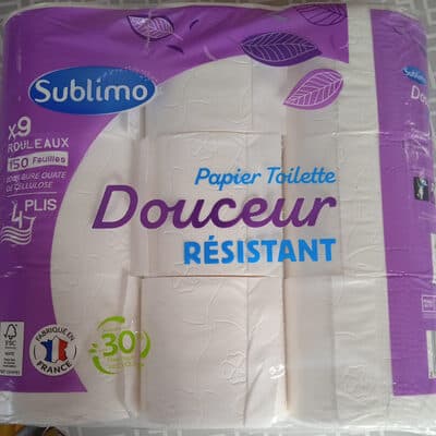 Papier Toilette Douceur Résistant