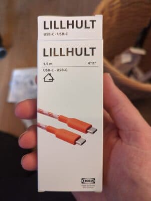 Lillhult USB-C vers USB-C 1,5M