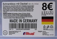 Schrankbox mit Deckel 39,5 x 43 x 17,5 cm