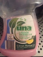 Une liquide vaisselle