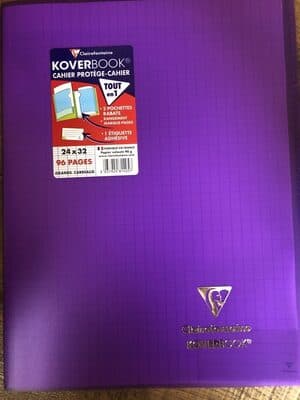 Cahier 96 pages 24x32