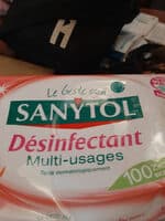 Lingette desinfectant