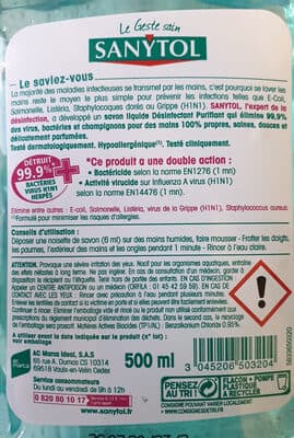 SANYTOL SAVON LIQUIDE