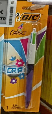 Bic 4 Couleurs Grip Stylo