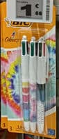 Bic 4 Couleurs Decors Tie & Dye