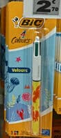 Bic 4 Couleurs Velours Stylo