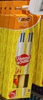 Bic 4 Couleurs Decors Velours