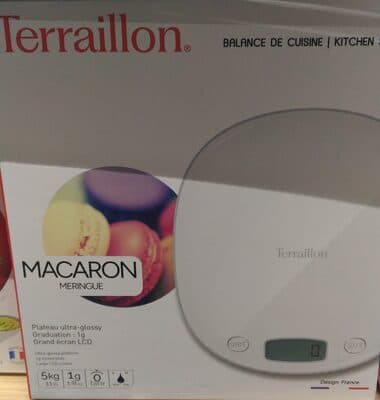 Balance de cuisine electronique Macaron Meringue