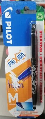 Stylo Roller Frixion Ball 0.7 Noir Effaçable