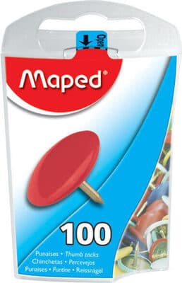 Maped Punaises, Cuivrées, Diamètre: 10 MM
