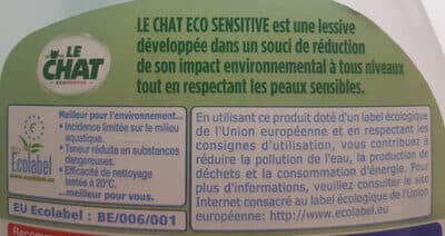 Le Chat Éco Sensitive