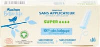 Tampons sans applicateur Super